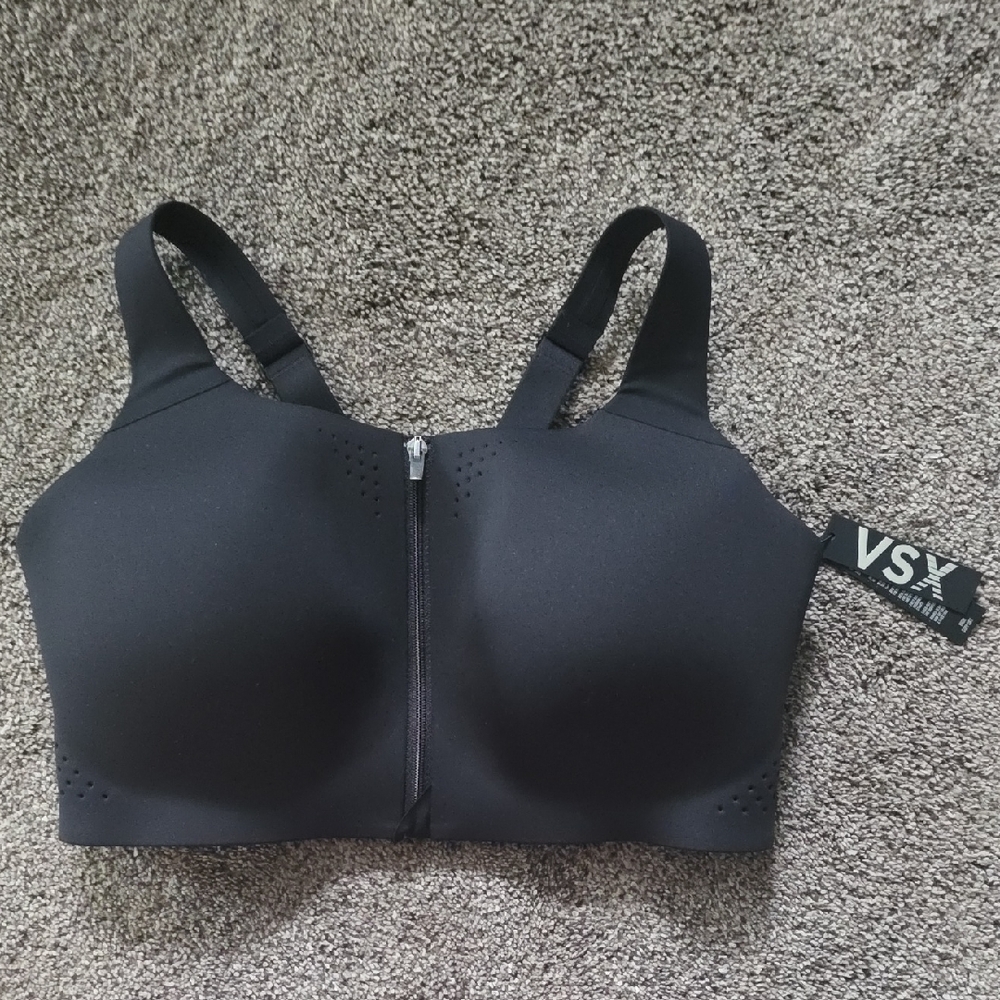 VSX Sleek Black Sports Bra